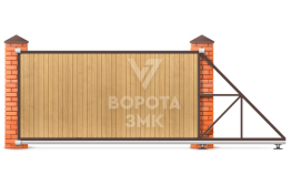 Откатные ворота Came 2200×3200 ЗМК-7011