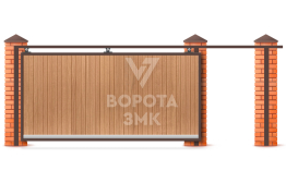 Ворота автоматические 2000×3500 Nice ЗМК-6981