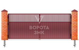 Ворота 2200×2000 распашные ЗМК-9689