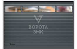 Ворота секционные Алютех Престиж 2125×3000 ЗМК-9711
