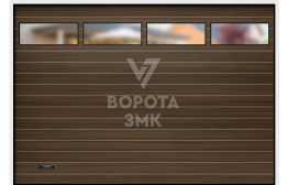 Секционные ворота Алютех Престиж 2250×2750 ЗМК-9709